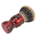 Miniatyrbillede 6 af 8: Skægbørste til mænd Bærbar Ergonomisk Blød Robust Nem at rengøre skæg Barberbørste til hjemmefrisør