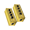 Miniatyrbillede 2 af 5: 4-kanals 3-benet XLR til Ethercon RJ45 Cat5 Ethernet-forlænger, gul