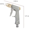 Miniatyrbillede 3 af 5: Højtryks vandsprejtepistol bilvask slange dyse haveartikler vandingsspreder rengøringsværktøj