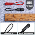 Miniatyrbillede 2 af 5: Zip Pull Tabs - 80 stk, tøj, rygsække, kufferter, håndtasker, punge