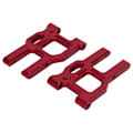 Miniatyrbillede 4 af 8: 2 stk. forreste svingarme i aluminiumlegering til fjernstyrede biler, tilbehør til LC Racing PTG‑2 1/10 RC-bil, rød