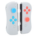 Pikkukuva 7 / 8: Joycon-peliohjain, langaton Bluetooth-peliohjain Nintend Switchille, oikea vasen (vaaleanharmaa)