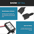 Miniatyrbilde 5 av 5: DC Konverter 12V til 5V 3A Dobbel 2 USB til Auto Regulator Spenningstrinn