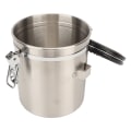 Miniatyrbillede 6 af 8: Lufttæt Kaffebeholder i Rustfrit Stål - Kaffebeholder til Køkkenopbevaring med Udluftningsventil og Ske - 1,2L