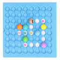 Pikkukuva 6 / 8: Puinen Matching Puzzle -lautapeli Rullaavat pallot Logiikka Ajattelu Lasten opettavaiset lelut