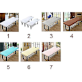 Miniatyrbilde 2 av 5: Spa Massasjebordtrekk Elastisk Kant Ensfarget Myk Polyester Allsidig Innpakning