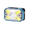 Miniatyrbild 4 av 8: LED-strålkastare för utomhusbruk COB-induktionsstrålkastare USB-laddningshuvudficklampa för nattlöpningBlå