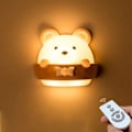 Miniatyrbilde 1 av 4: Nattlampe for barn, Bjørn nattlampe for barn, Bærbar USB-oppladbar nattlampe, Nattlampe for babyrom for lesing, soving og avslapning