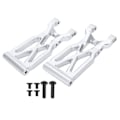 Miniatyrbilde 1 av 8: RC Bakre Fjæringsarm i Aluminiumlegering Bakre Svingarm Oppgraderingsdeler Tilbehør for Wltoys 104001 1/10 RC BilSølv