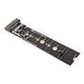 Miniatyrbild 5 av 8: M.2 SATA NGFF expansionskort SATA3.0 6Gbps Plug and Play KEY M NVME expansionskort för moderkort