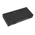 Miniatyrbild 7 av 8: Gigabit Ethernet-switch 78W 5 portar RJ45 2500Mbps 1000Mbps Självadapterande Gigabit PoE-switch för kontor 100-240V EU-kontakt