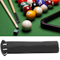 Pikkukuva 7 / 8: Ammattimainen kestävä nahkainen snookerin vihjeen kärjen suojakotelo biljardimailan suoja lisävarusteet musta