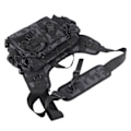 Miniatyrbillede 6 af 8: Sling fisketaske fiskegrej opbevaring pakke med stang holder fiskeri talje taske crossbody slynge taske til udendørs fiskeri vandreture camping