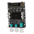 Miniatyrbillede 8 af 8: Effektforstærkermodul Dual Channel Subwoofer 100Wx2 DC12‑24V BT 5.0 Sound Amplifier Board ZK‑1002T