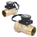 Miniatyrbillede 4 af 8: Vandpumpe Flowsensor Messing Elektronisk Tryk Automatisk Kontrolkontakt 1,5 tommer HT-802 220V