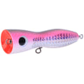 Miniatyrbillede 2 af 8: Træ Stor kunstig Popper Fisk Lure Topwater Simulering Agn Hav Fiskegrejpink