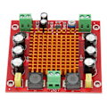 Miniatyrbillede 3 af 8: 150W enkeltkanals digitalt forstærkerkort Multibeskyttelse Klar stereolyd effektforstærkerkort 12‑26V