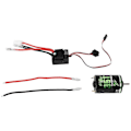 Pikkukuva 3 / 5: 540 Harjamoottori 35T ja 1060 Harjallinen ESC 60A 2-3S RC 1/10 -autoon