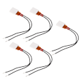 Miniatyrbillede 1 af 8: 5 stk PTC varmeplade keramisk termostatisk aluminium PTC varmeelement 70℃ sort kabel 12V