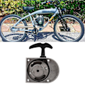 Miniatyrbillede 5 af 5: Træk Recoil Starter Aluminium Lav Støj Effektiv til 49cc til 80cc 2 Takts Motor Motoriserede Cykler