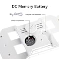 Miniatyrbilde 3 av 3: 3D LED Digital Stor Veggklokke Zekai