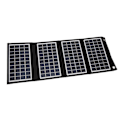 Miniatyrbillede 8 af 8: Solcelle Foldbar Taske 30W 5V Bærbar Solcellepanel Oplader med Dobbelt USB Udgang til Mobiltelefon Rejse Camping