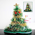 Miniatyrbillede 1 af 4: Luksus Julehatte Julehatte Kostumer Juledekorationer Julehatte