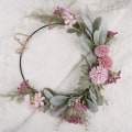 Miniatyrbilde 2 av 5: Kunstig blomsterkrans for bryllup, fest, hjemmeinnredning