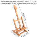 Miniatyrbilde 3 av 6: Justerbar bordplate i tre for kunstnere - Studio Display Stand & Tegnebrett
