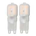 Pikkukuva 5 / 8: 2 kpl G9 LED-lamppuja, ammattimainen 14 LED:tä, korkea kirkkaus 270lm, himmennettävä, korvaavat lamput, 3W, 220V