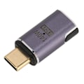 Miniatyrbild 7 av 8: Typ C Magnetisk Adapter 140W Snabbladdning 8K 40Gbps Transmission 24 Pin Rak Magnetisk Adapter