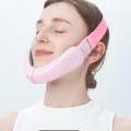 Miniatyrbillede 5 af 8: Elektrisk V Face Shaping Bælte 12 Gears Micro Current Massage Dobbelthageløftemaskine til kvinder Face Beauty Pink