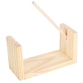 Pikkukuva 7 / 8: Kaksinkertainen langanpidike, ranskalainen käsintehty puinen lankakela, naru, kutomislisävarusteet 24 cm