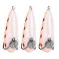 Miniatyrbild 8 av 8: 3 st/set fiskedrag silikon fiskedrag set prickad bete simulering fiskedelar orange