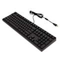 Miniatyrbilde 2 av 8: Mekanisk tastatur Brun Switch 108 Key Ergonomisk One Key Kalkulator Funksjon Kablet tastatur for hjemmekontor