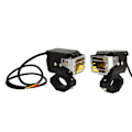 Miniatyrbilde 5 av 8: Motorsykkel LED-spotlight M4 90W IP67 Vanntett Universal Tåkelys for Lastebiler Traktorer Tilhengere SUV-er ATV
