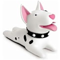 Miniatyrbilde 1 av 5: Hvit dørstopper hund, dekorativ dørstopper for dyr, bull terrier