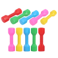 Miniatyrbilde 3 av 8: 10 stk Barneleke Hantel Foreldre Barn Tidlig utdanning Plast Treningsutstyr for barn