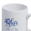 Miniatyrbilde 2 av 5: Keramisk krus Happy Fatherwis Day tema Keramikk Kaffe kopp for hjemmekontor Reise CCP350