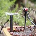 Miniatyrbillede 3 af 8: 20 stk. justerbar mikro drypvanding 8 vandudløb have sprinkler drypvander