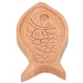 Miniatyrbillede 6 af 8: Fiskformet træplade, multikorn, kreativ frugt- og dessertbakke, bordæske, slikfad