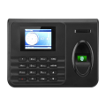 Miniatyrbilde 4 av 8: Oppmøte Machine Time Clock 2,4-tommers fargeskjerm Biometri Fingeravtrykk Passord Innsjekking Ut 100‑240VEU Plugg
