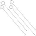 Miniatyrbilde 1 av 5: 4 Stykker Sying Løkke Vender Krok Lang Løkke Vender Verktøy med Lås for Stoffbelter Striper DIY Strikketilbehør, 26,5 cm/ 10,4 Tommer