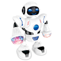 Miniatyrbilde 3 av 8: Dansende robotpuslespill pedagogisk elektrisk robotleketøy med LED-lys og musikk for barn