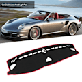 Miniatyrbilde 7 av 8: Bilde dashbord unngå lysputedeksel instrumentplattformmatte passer til Porsche 911 2010