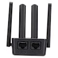 Miniatyrbild 4 av 8: 3 i 1 trådlös router AP Access WIFI Enhance Point 360° Full Signal Coverage 300Mbps WiFi Router för hem 100‑240VUS-kontakt