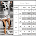 Pikkukuva 4 / 4: Miehet Slim Fit Cargo Jogger -housut harmaana 3XL