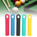 Miniatyrbilde 6 av 8: 5 STK Gummi Profesjonell Snooker Snooker Billiard Cue Tips Henge Henge Klemme Holder Verktøytilbehør