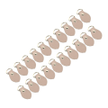 Miniatyrbild 2 av 8: 20 uppsättningar D-ringar i läder för handväska D-ringar i äkta läder. Tillbehör för att tillverka handväskor för läder Crossbody-väska Craft Beige