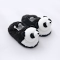 Miniatyrbild 1 av 5: Panda - Plyschdjur Tofflor 26/27 EU, Varma Bomullstofflor för 1-6 År Gamla Barn, Julklappar till Barn, Tecknad Panda Päls Inomhus Tofflor